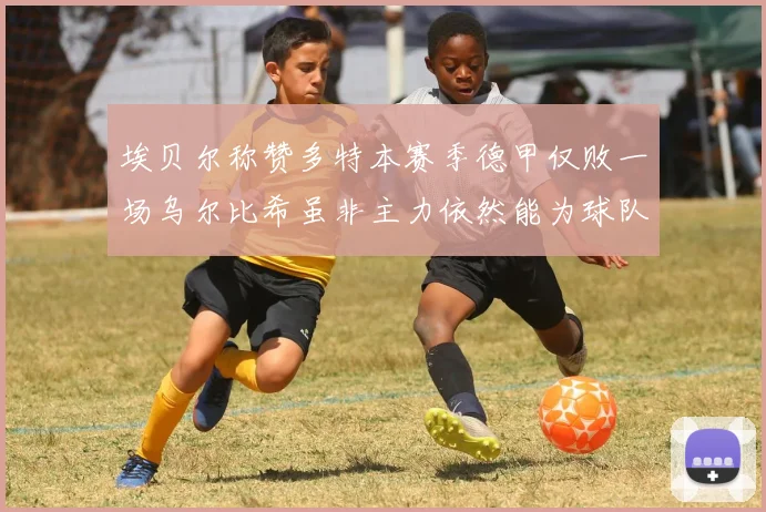 埃贝尔称赞多特本赛季德甲仅败一场乌尔比希虽非主力依然能为球队贡献力量